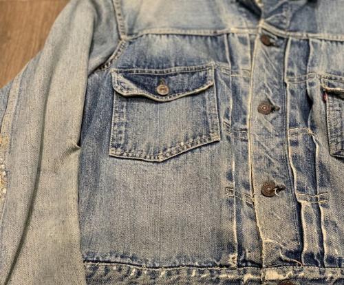 ヴィンテージデニムジャケットのアメリカ村古着屋