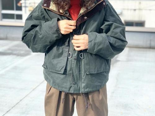 Barbourのアメリカ村古着屋