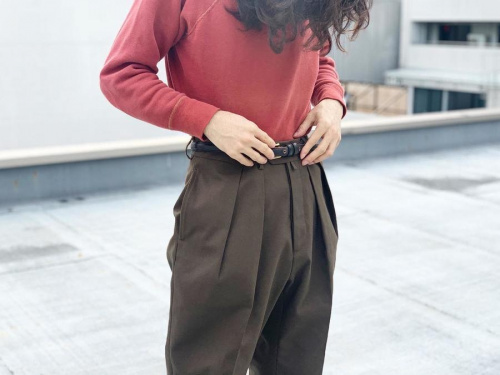 美品 NEAT ニート HOPSACK TAPERED テーパードパンツ NEAT/ニート】20SS・”TAPERED” HOPSACK /テーパード ホップ