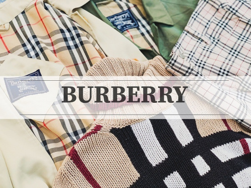 ヴィンテージアイテムのBURBERRY