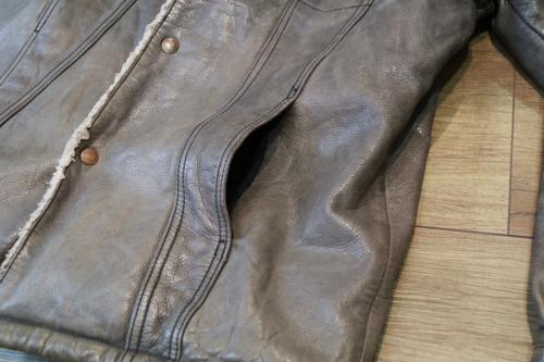 リーバイスの80'sレザーランチジャケット