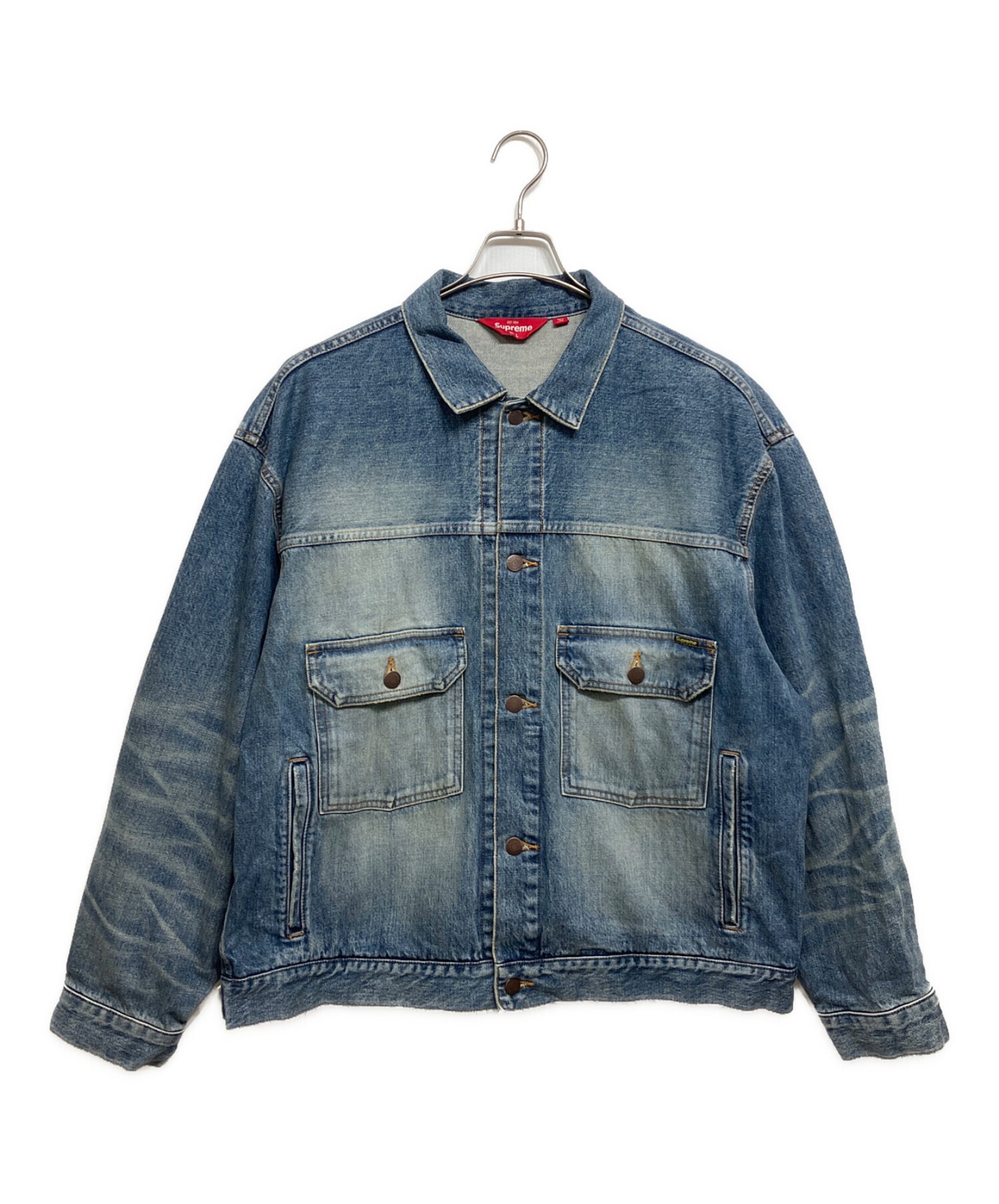 SUPREME / シュプリーム】Distressed Selvedge Trucker Jacket