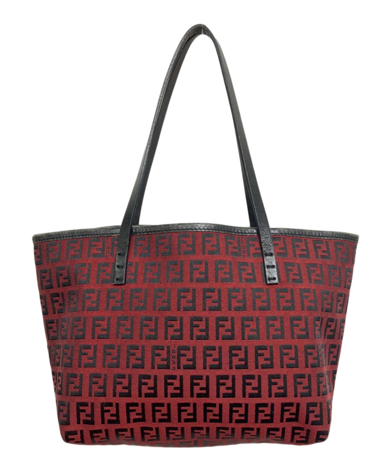 美品✨FENDI ズッキーノ ハンドバッグ アクセサリーポーチ チャーム付
