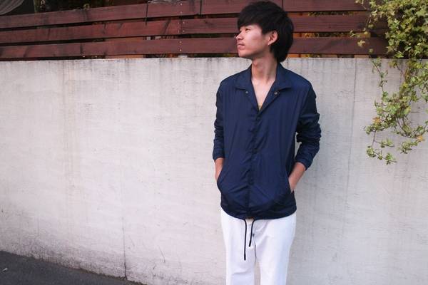 Acne】ミニマルなコーチジャケット。[2015.06.16発行]｜トレファク 