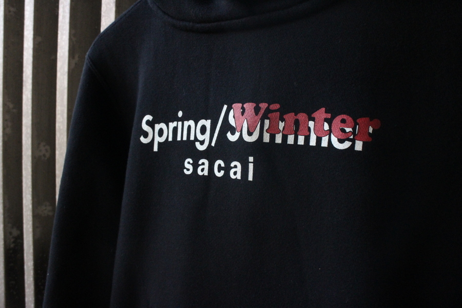 sacai 19ss SPRING / WINTER パーカー 白size2 M