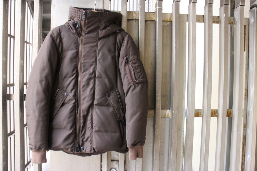 nonnative trooper hooded down jacket