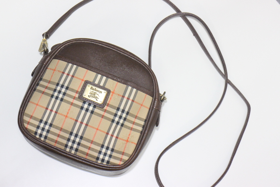 【Burberry/バーバリー】vintage mini shoulder bag[2020.01.29発行]