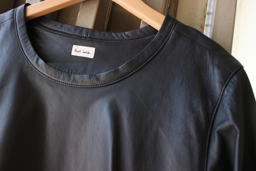 Paul Smith ポールスミス より ラムレザーのプルオーバーをご紹介 03 発行