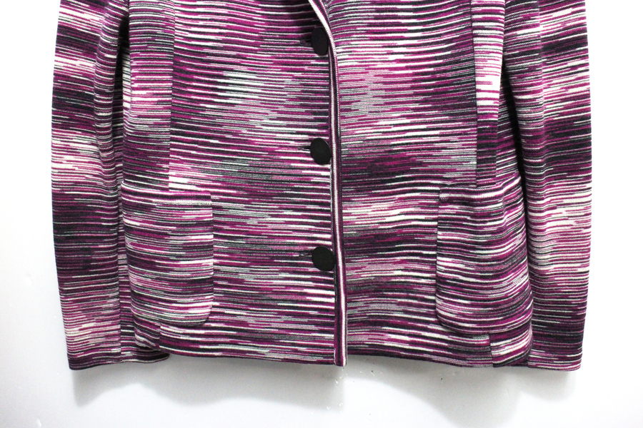 レビュー高評価の商品！ MISSONI/ミッソーニ】 のご紹介 ニットテーラードジャケット ジャケット・アウター