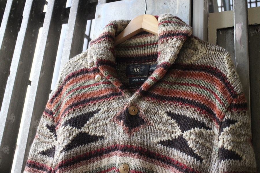 RRL ダブルアールエル ストール ショール ネイティブ柄 大判 ニット 総柄 楽天市場】RRL ラルフローレン ダブルアールエル ネイティブ柄 ウール