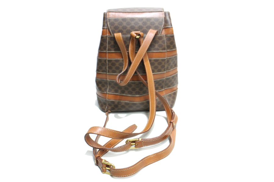CELINE / セリーヌ】マカダム柄リュック ブラウン M95 のご紹介 