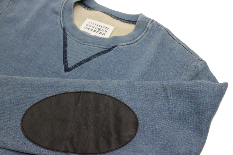 メゾンマルタンマルジェラ エルボーパッチスウェット 中古・古着通販