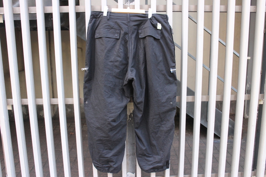 ワークパンツ/カーゴパンツ きれい SSZ PARASITE ZIP PANTS BLACK M 