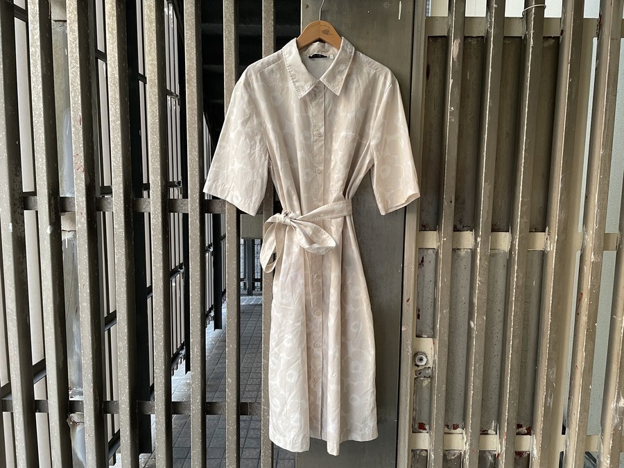 21SS今期モデル【marimekko/マリメッコ】よりウニッコ柄シャツ