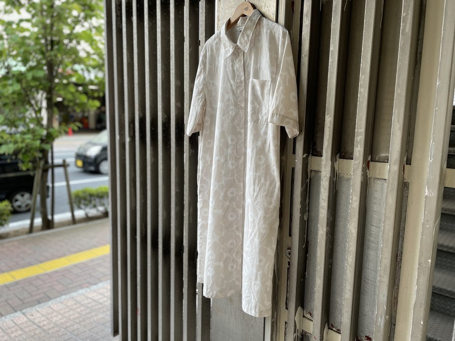 21SS今期モデル【marimekko/マリメッコ】よりウニッコ柄シャツ