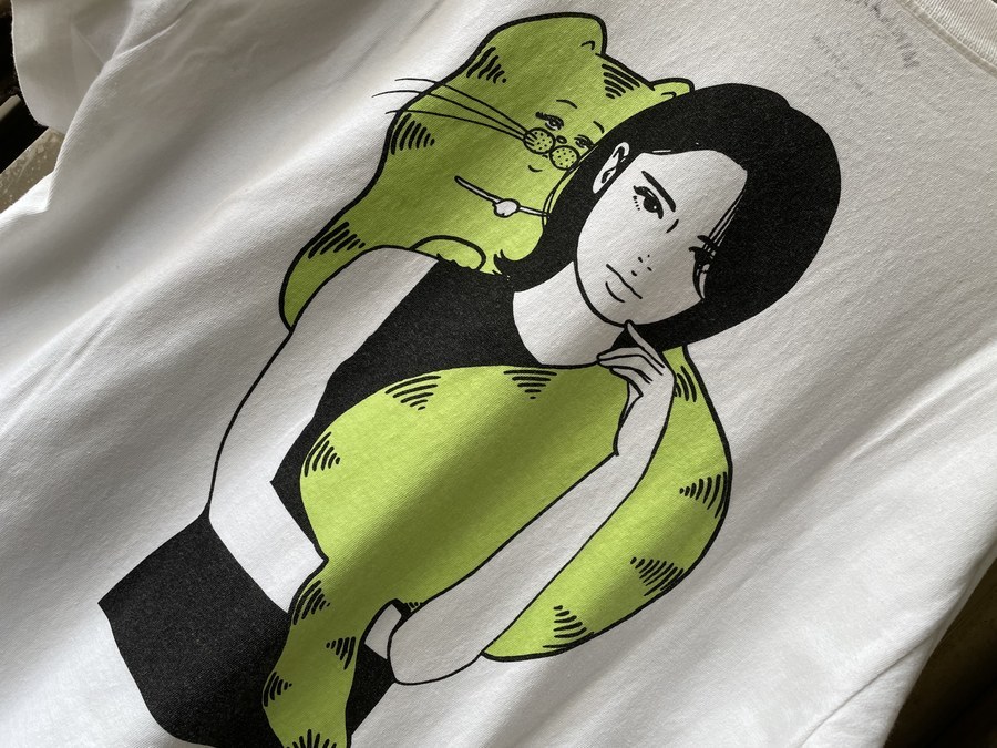 買取り強化ブランド【KYNE/キネ】よりCAT GIRL Tシャツのご紹介