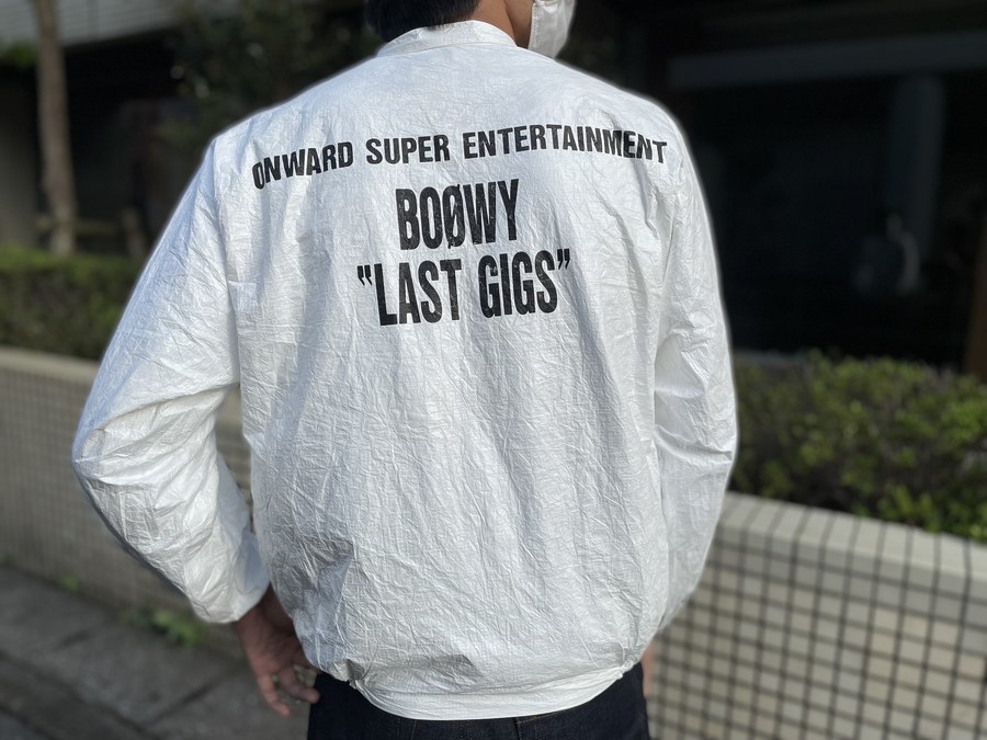 ファン必見！激レア！【BOOWY/ボウイ】よりBOOWY LAST GIGS スタッフ
