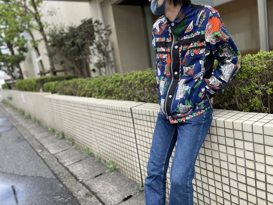 21SS人気アイテム【sacai/サカイ】より Archive Print Mix Jacket をお