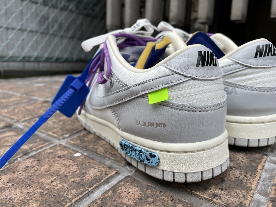 大注目スニーカー×人気ブランド【NIKE×off WHITE】より、Dunk Low Lot 