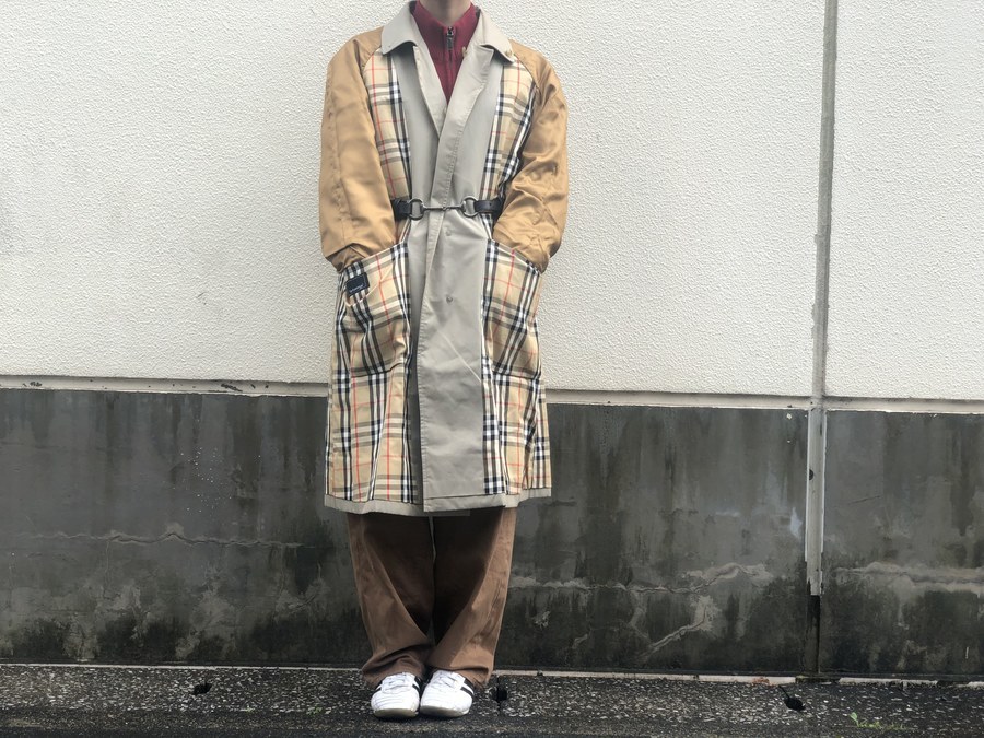 BURBERRY - バーバリーズ 80s 英国製 ヴィンテージ ステンカラー