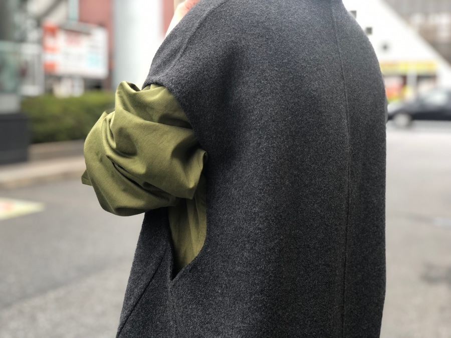 Shinzone/シンゾーン】よりスリーブレスコートを買取入荷致しました