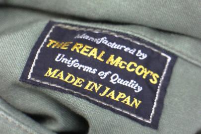 「アメカジブランドのTHE REAL McCOYS 」