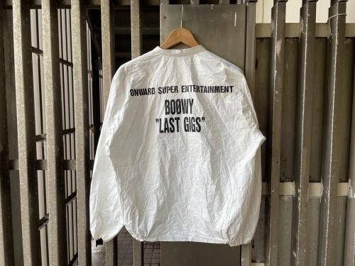 BOØWY LAST GIGS 1988年4月4日 東京ドームスタッフジャンパー BOØWY LAST GIGS 1988年4月4日 東京ドームスタッフジャンパー
