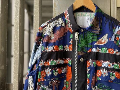 21SS人気アイテム【sacai/サカイ】より Archive Print Mix Jacket をお