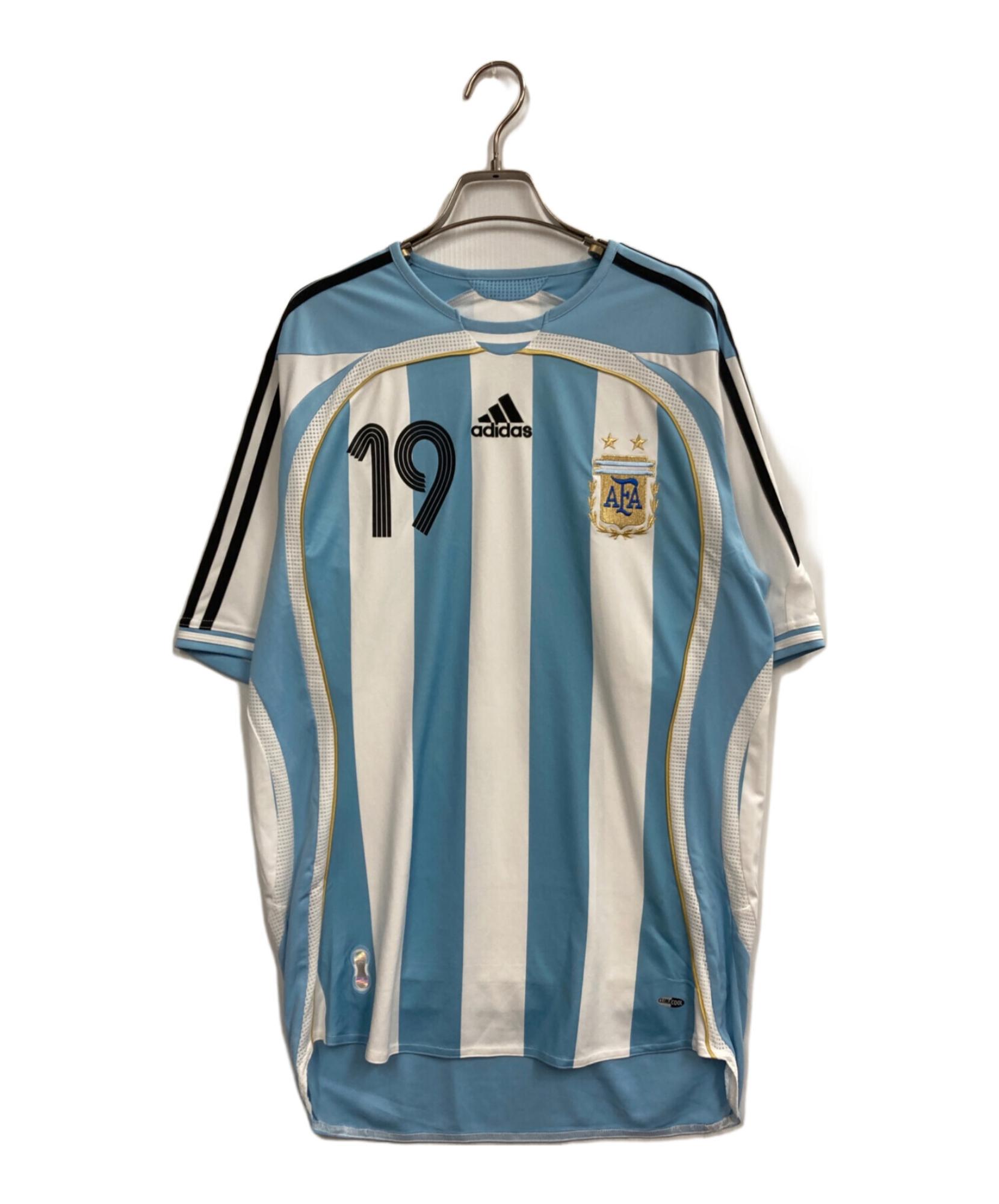 アディダス アルゼンチン代表 ゲームシャツ adidas / アディダス】アルゼンチン代表ゲームシャツ | 2006年の熱狂を