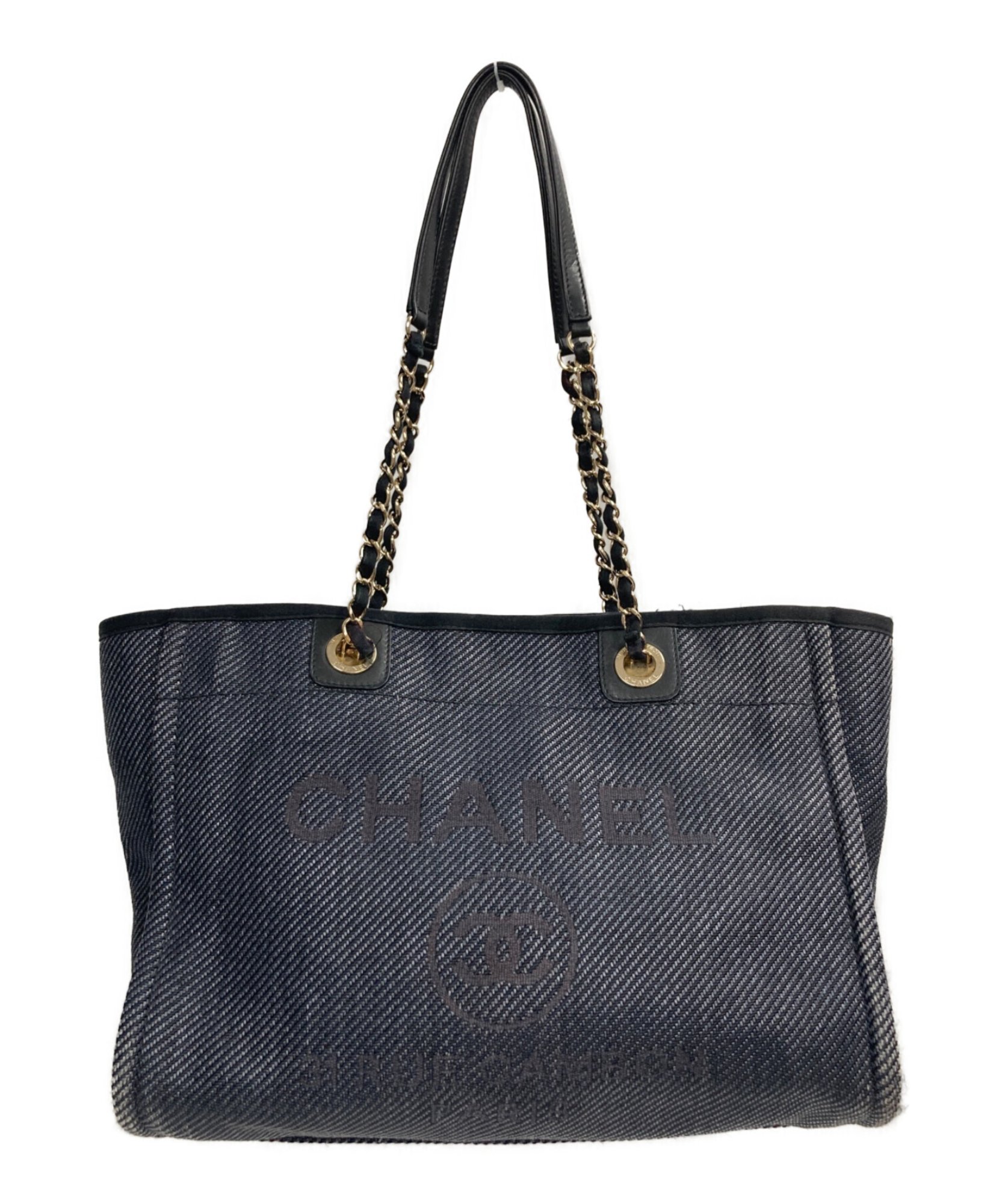 CHANEL ドーヴィル　チェーン　トート CHANEL / シャネル】ドーヴィルチェーントートMM｜デイリーを格上げ