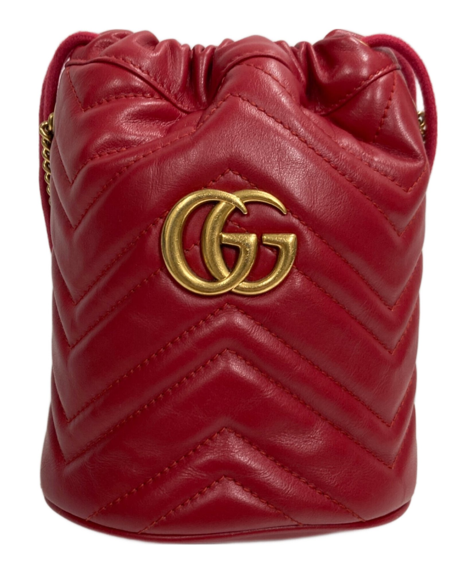 GUCCI / グッチ】ミニバケットショルダーバッグ | 鮮やかな