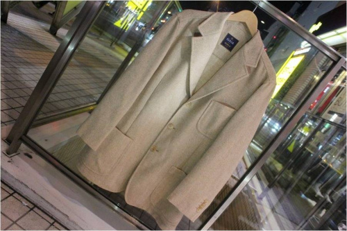 船橋のヘリンボーンジャケット