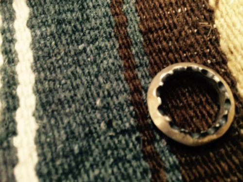 バングルのネックレス