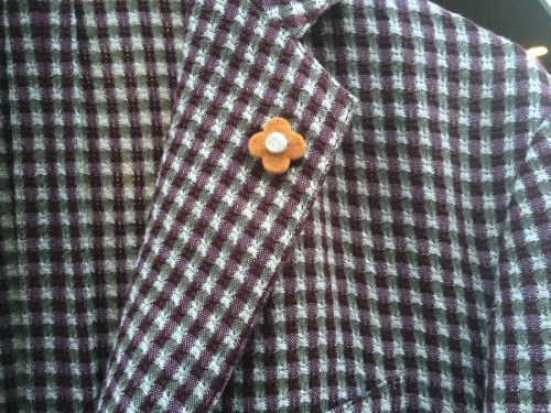 ジャケットのシアサッカー