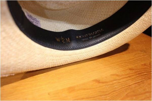 ワコマリアのパナマハット