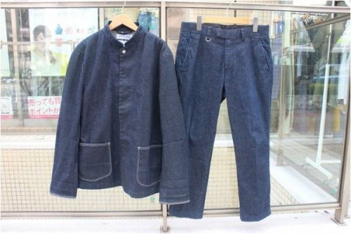 デニムのカバーオール