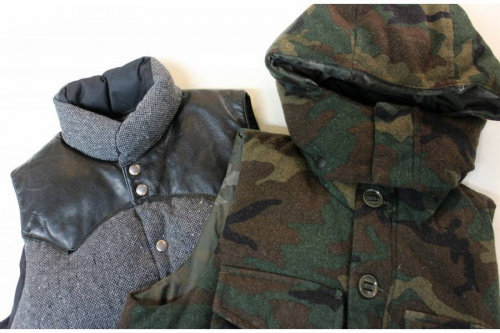 ダウンベストのロッキーマウンテン