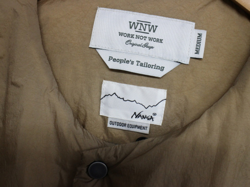 NANGAのWORK NOT WORK