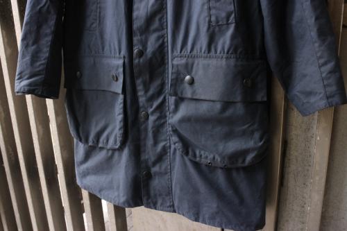 Barbourのオイルドジャケット