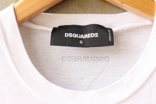 ディースクエアードのプリントＴシャツ