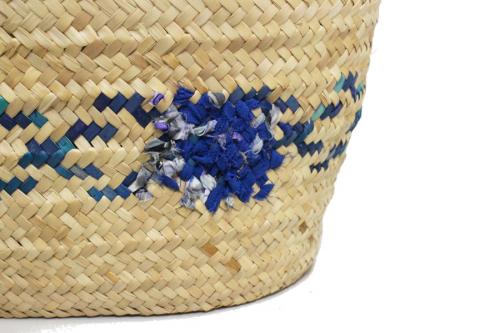 ダニエラグレジスの編み上げカゴバッグ