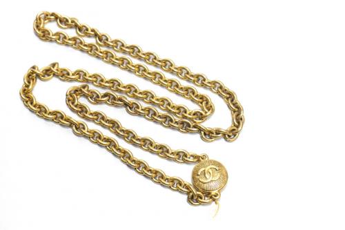 シャネルの【OLD】ココマークネックレス