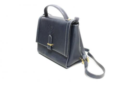 ロエベの【OLD】アナグラムフラップショルダーバッグ