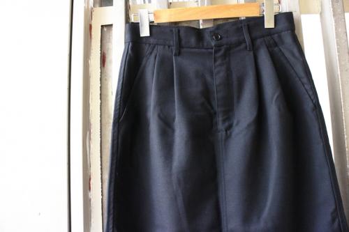 コムデギャルソンシャツのWool/Polyester Gabardine Plain with Workstitch 2タックサルエルパンツ