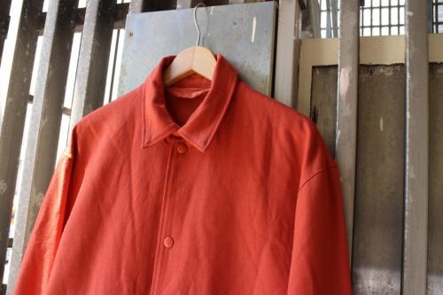 アンフィルのウールサージコーチジャケット