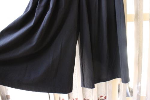 ラッドミュージシャンの3TUCK CROPPED WIDE PANTS