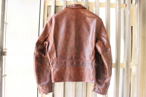 エアロレザーのホースハイドレザージャケット