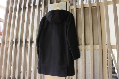 マーガレットハウエルのモールスキンフーデットコート