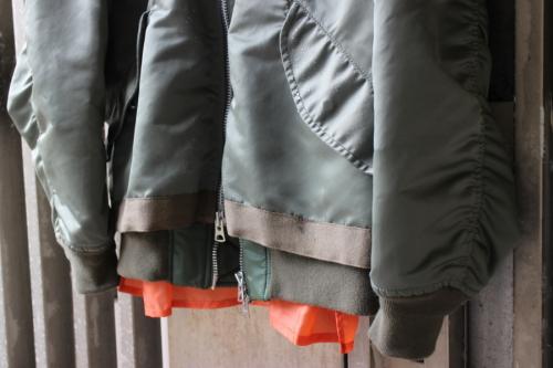 FABRIC COMBO MA-1 BLOUSONの古着買取