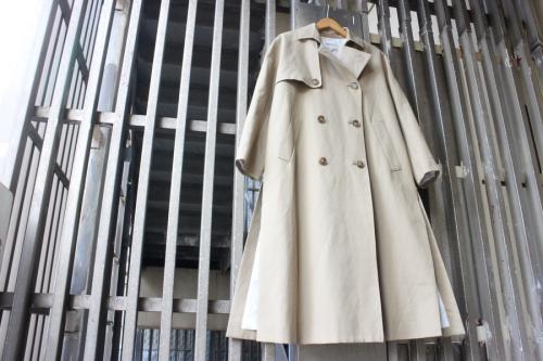 エンフォルドのコットンダブルフェイストレンチコート